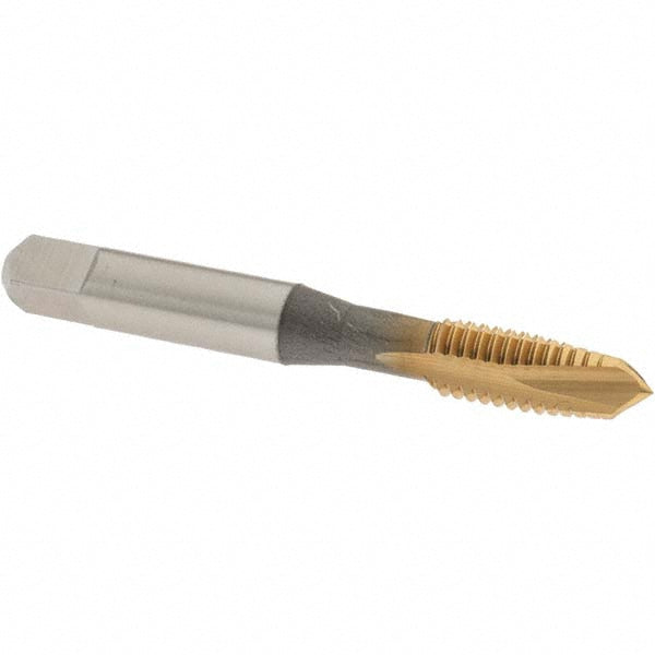 OSG 2886005 Spiral Point Tap 3/8-16 UNC, 3 Flutes, Plug Chamfer, 2B Class of Fit, HSS, TiN Coated