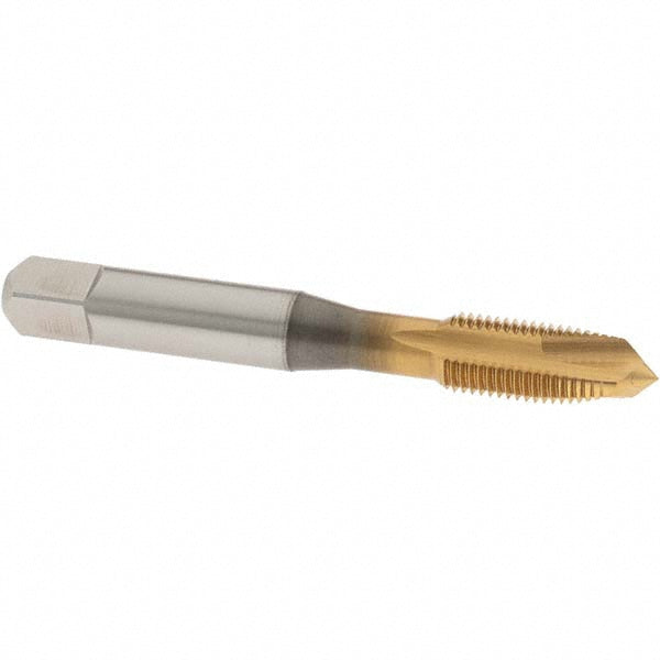 OSG 2886105 Spiral Point Tap 3/8-24 UNF, 3 Flutes, Plug Chamfer, 2B Class of Fit, HSS, TiN Coated