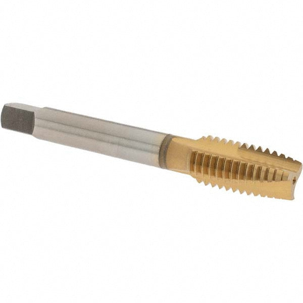 OSG 2886205 Spiral Point Tap 1/2-13 UNC, 3 Flutes, Plug Chamfer, 2B Class of Fit, HSS, TiN Coated