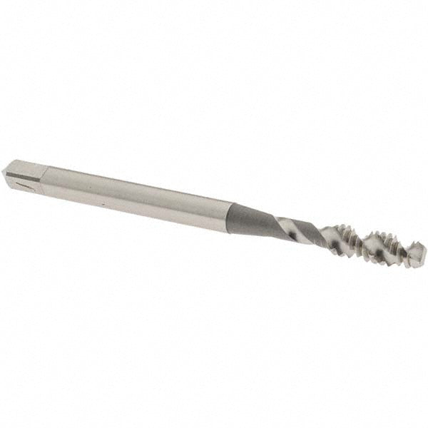 OSG 2985200 Spiral Flute Tap #6-32, UNC, 2 Flute, Bottoming Chamfer, 2B Class of Fit, High-Speed Steel, Bright/Uncoated Finish
