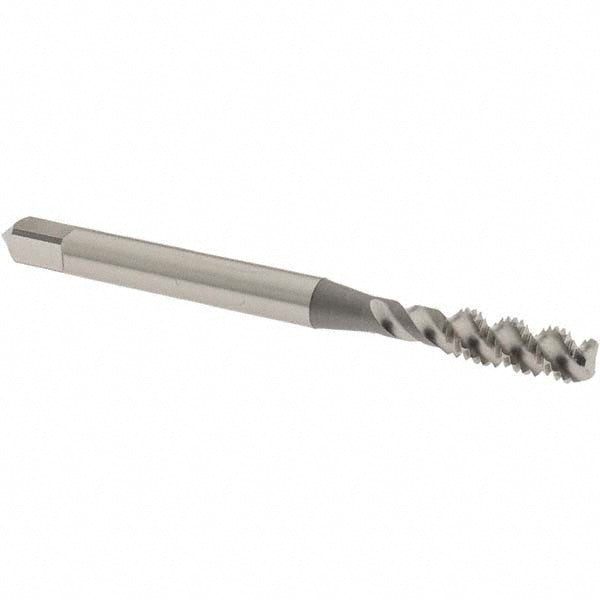 OSG 2985500 Spiral Flute Tap #10-32, UNF, 3 Flute, Bottoming Chamfer, 2B Class of Fit, High-Speed Steel, Bright/Uncoated Finish