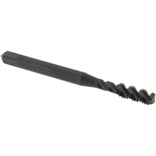 OSG 2985501 Spiral Flute Tap #10-32, UNF, 3 Flute, Bottoming Chamfer, 2B Class of Fit, High-Speed Steel, Oxide Finish