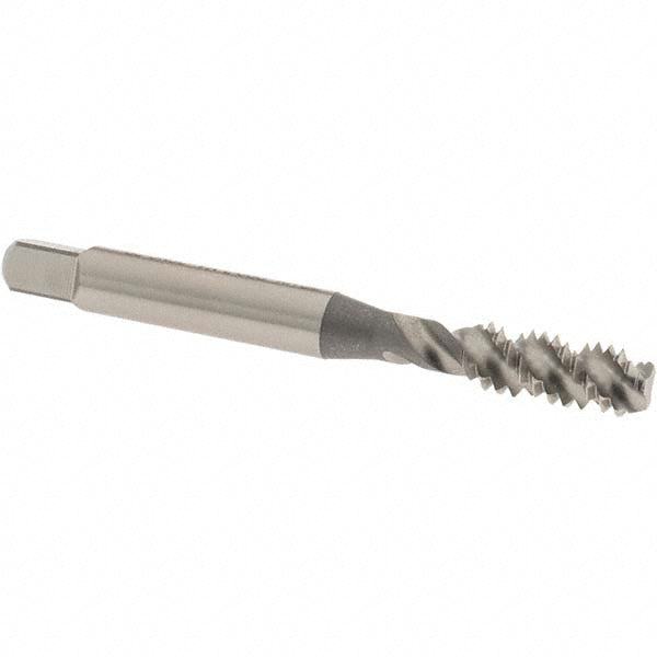 OSG 2985600 Spiral Flute Tap 1/4-20, UNC, 3 Flute, Bottoming Chamfer, 2B Class of Fit, High-Speed Steel, Bright/Uncoated Finish