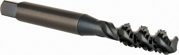 OSG 2985601 Spiral Flute Tap 1/4-20, UNC, 3 Flute, Bottoming Chamfer, 2B Class of Fit, High-Speed Steel, Oxide Finish