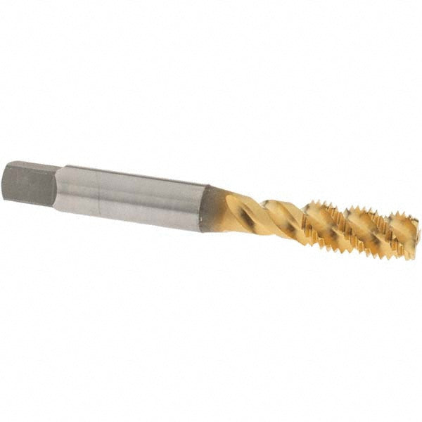 OSG 2985905 Spiral Flute Tap 5/16-24, UNF, 3 Flute, Bottoming Chamfer, 2B Class of Fit, High-Speed Steel, TiN Finish