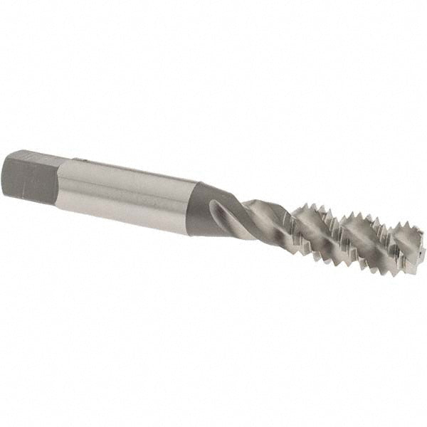 OSG 2986000 Spiral Flute Tap 3/8-16, UNC, 3 Flute, Bottoming Chamfer, 2B Class of Fit, High-Speed Steel, Bright/Uncoated Finish