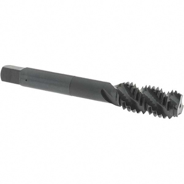 OSG 2986201 Spiral Flute Tap 1/2-13, UNC, 3 Flute, Bottoming Chamfer, 2B Class of Fit, High-Speed Steel, Oxide Finish
