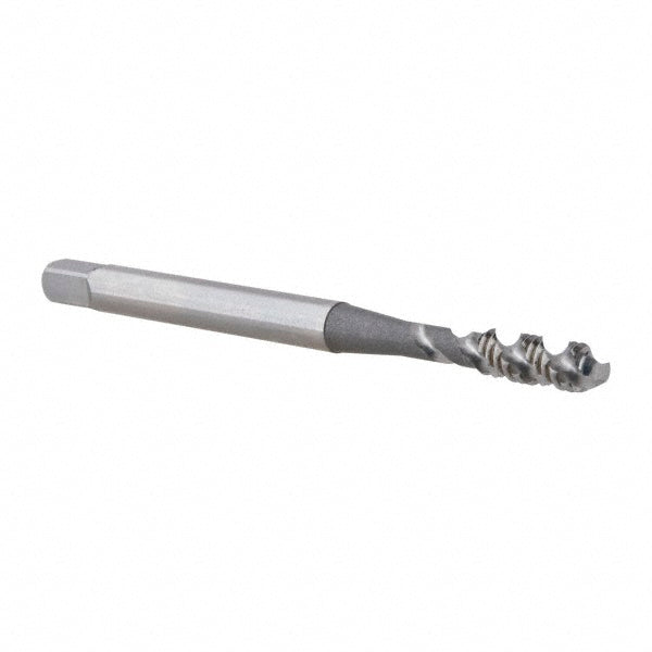 OSG 2986500 Spiral Flute Tap #5-40, UNC, 2 Flute, Bottoming Chamfer, 2B Class of Fit, High-Speed Steel, Bright/Uncoated Finish