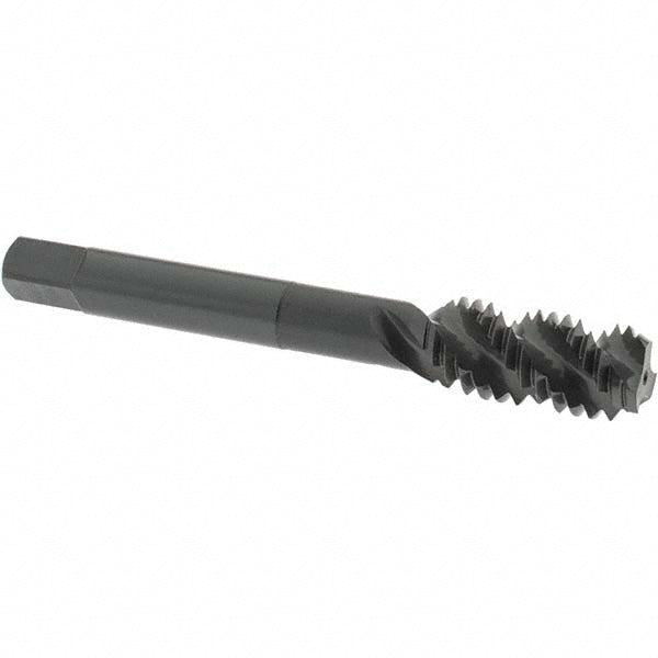 OSG 2986901 Spiral Flute Tap 7/16-14, UNC, 3 Flute, Bottoming Chamfer, 2B Class of Fit, High-Speed Steel, Oxide Finish