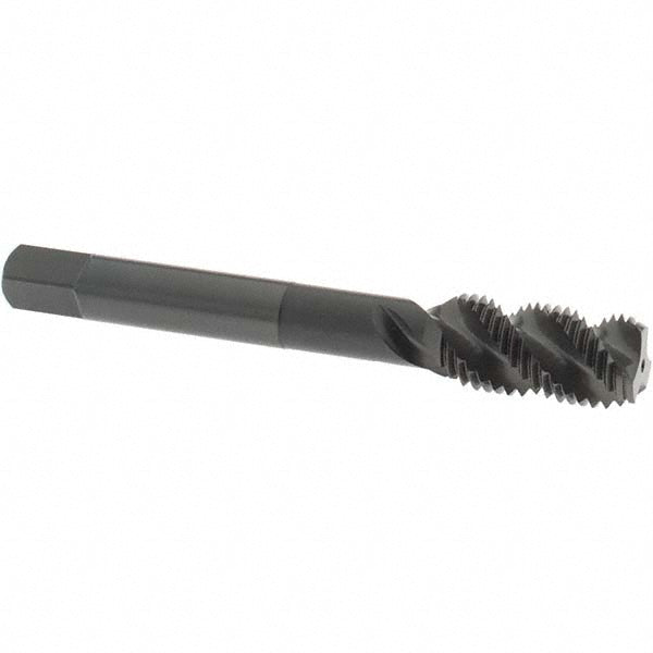 OSG 2987001 Spiral Flute Tap 7/16-20, UNF, 3 Flute, Bottoming Chamfer, 2B Class of Fit, High-Speed Steel, Oxide Finish