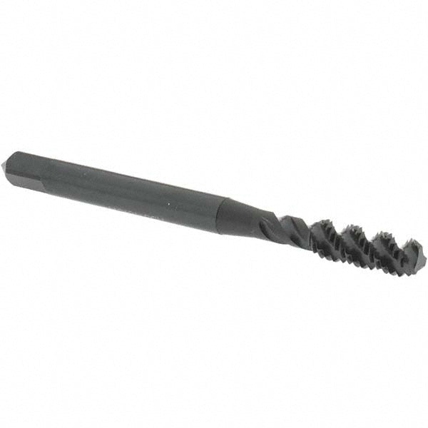 OSG 2988201 Spiral Flute Tap M5x0.8, Metric Coarse, 3 Flute, Bottoming Chamfer, 6H Class of Fit, High-Speed Steel, Oxide Finish