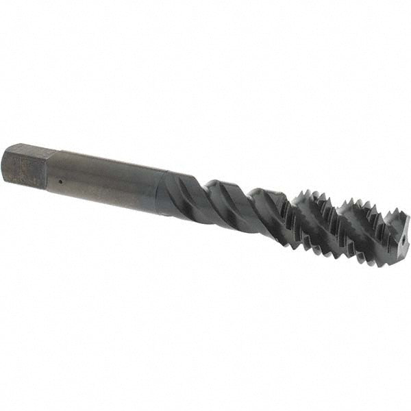 OSG 2988601 Spiral Flute Tap M12x1.75, Metric Coarse, 3 Flute, Bottoming Chamfer, 6H Class of Fit, High-Speed Steel, Oxide Finish