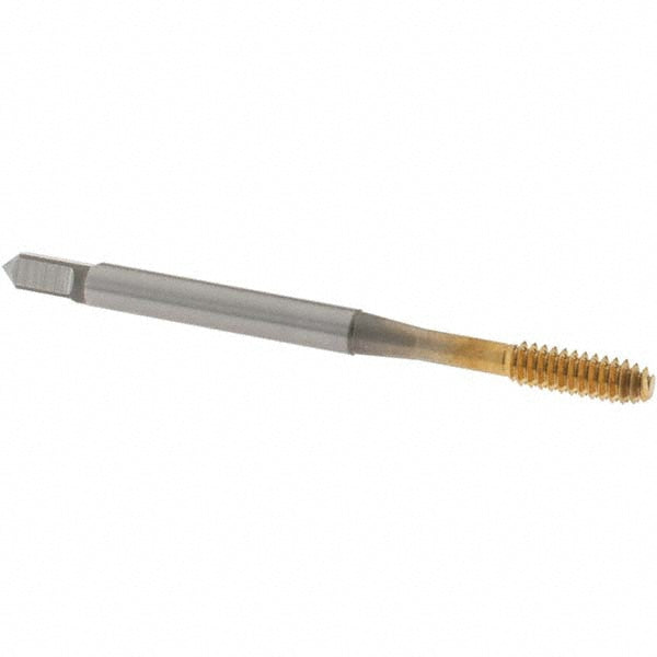 OSG 2865005 Thread Forming Tap #6-32 UNC, 2B Class of Fit, Bottoming Chamfer, High-Speed Steel, TiN Finish
