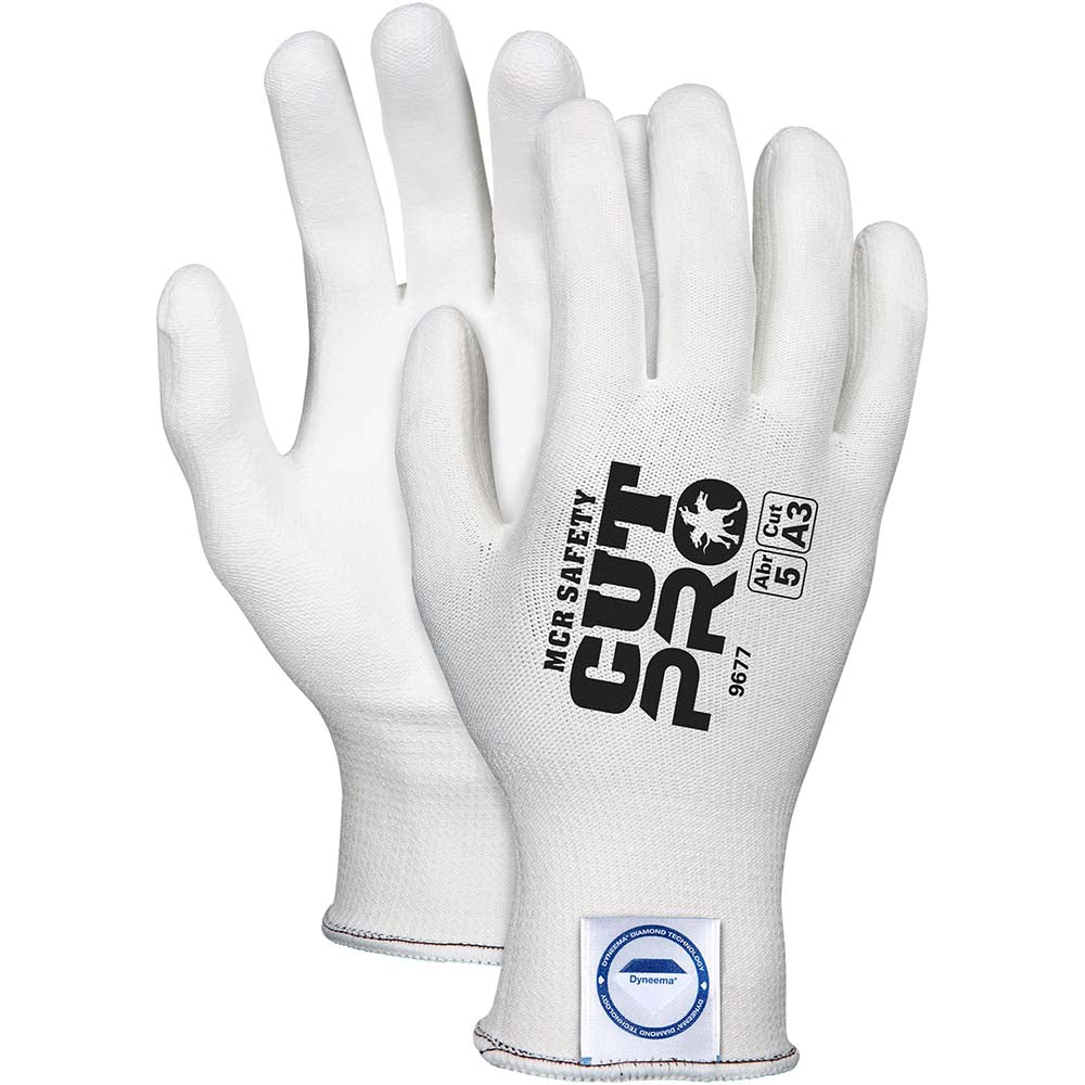 MCR Safety 9677XS Cut, Puncture & Abrasion-Resistant Gloves UltraTech® 9677, Size X-Small, ANSI Cut A3, ANSI Puncture 3, Dyneema Lined, Dyneema