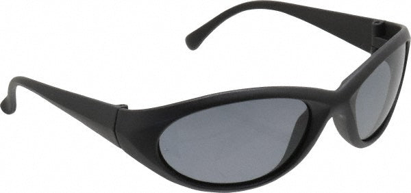 Radians CB01P0ID Safety Glass Anti-Fog & Scratch-Resistant, Polycarbonate, Smoke Lenses, Full-Framed, UV Protection