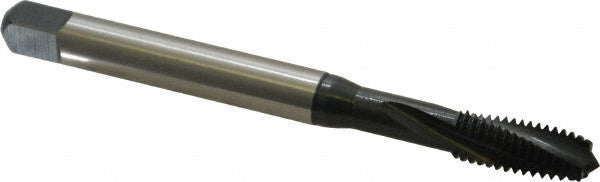 Emuge BU456011.5617 1/4-20 UNC, 3 Flute, 15&deg Helix, Modified Bottoming Chamfer, Nitride/Oxide Finish, Cobalt Spiral Flute STI Tap