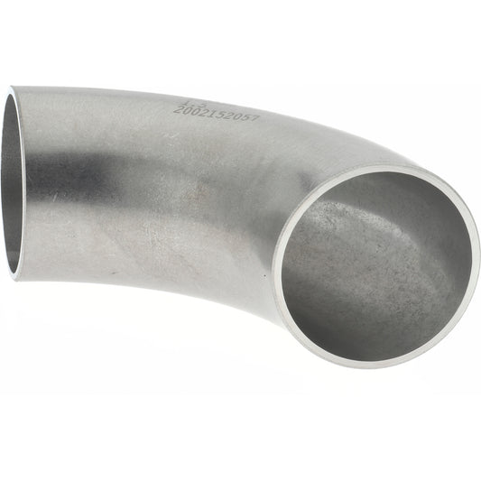 VNE V2WC1.5 Sanitary Stainless Steel Pipe 90 &deg Elbow, 1-1/2", Butt Weld Connection