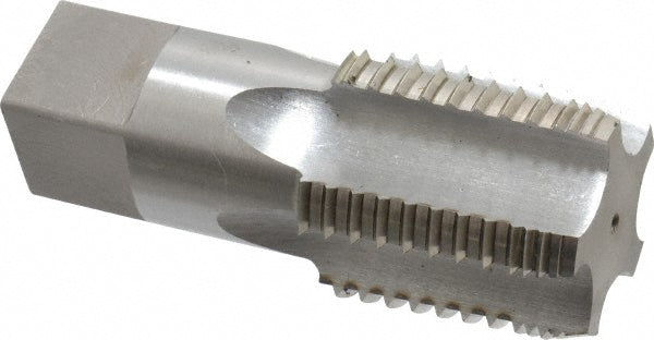 Value Collection MSC-04663100 1-1/4 - 11-1/2 NPT, 5 Flutes, Bright Finish, High Speed Steel, Interrupted Thread Pipe Tap