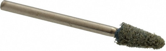 Grier Abrasives B44-N3-17561 Mounted Point 3/8" Thick, 1/8" Shank Dia, B44, Medium