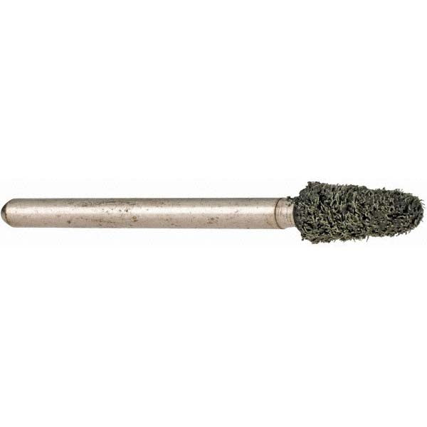 Grier Abrasives B44-S6-17262 Mounted Point 3/8" Thick, 1/8" Shank Dia, B44, Fine