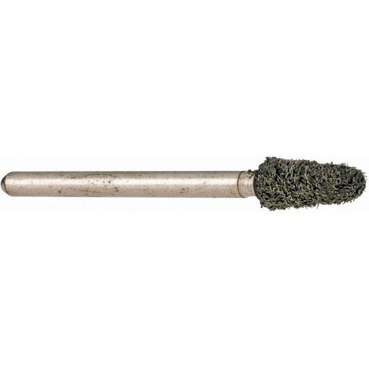 Grier Abrasives B44-S6-17262 Mounted Point 3/8" Thick, 1/8" Shank Dia, B44, Fine
