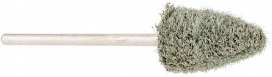 Grier Abrasives B52-N2-17665 Mounted Point 3/4" Thick, 3/32" Shank Dia, B52, Fine