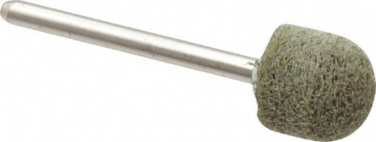 Grier Abrasives B90-N2-17557 Mounted Point 1/2" Thick, 1/8" Shank Dia, B90, Fine