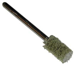 Grier Abrasives W176-N3-17221 Mounted Point 1/2" Thick, 3/32" Shank Dia, W176, Medium