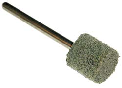Grier Abrasives W160-N3-17209 Mounted Point 1/4" Thick, 3/32" Shank Dia, W160, Medium