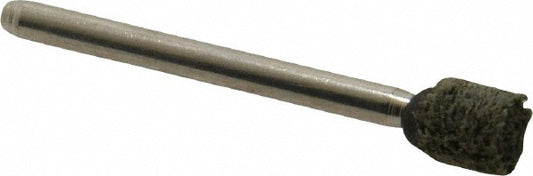 Grier Abrasives W160-S6-17244 Mounted Point 1/4" Thick, 1/8" Shank Dia, W160, Fine