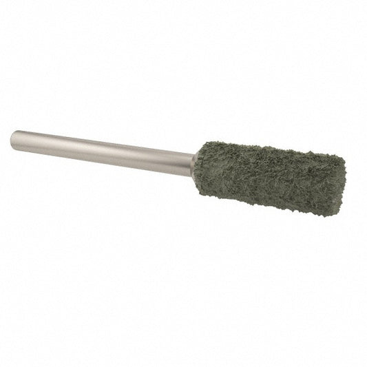 Grier Abrasives W163-N2-17214 Mounted Point 1/2" Thick, 1/8" Shank Dia, W163, Fine