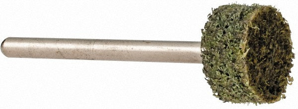 Grier Abrasives W183-N4-17569 Mounted Point 1/4" Thick, 1/8" Shank Dia, W183, Coarse