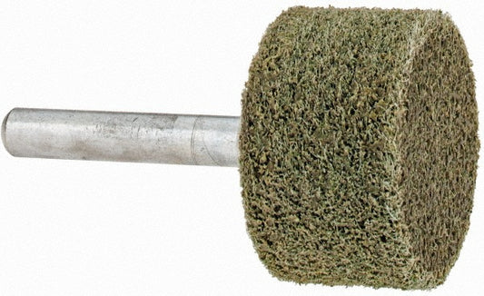 Grier Abrasives W228-N2-17893 Mounted Point 3/4" Thick, 1/4" Shank Dia, W228, Fine
