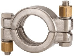 VNE 13MHP1.5 Sanitary Stainless Steel Pipe High Pressure Clamp 1-1/2", Clamp Connection