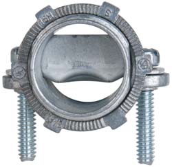 Cooper Crouse-Hinds 2631 Conduit Connector For FMC, Die Cast Zinc, 3/4" Trade Size