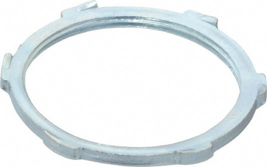 Cooper Crouse-Hinds 16 Conduit Locknut For Rigid & Intermediate (IMC), Steel, 2" Trade Size