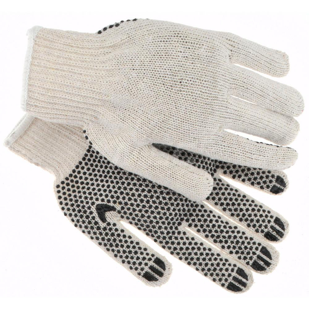 PRO-SAFE 36-110PD/L Work Gloves PRO-SAFE Size Large, PVC-Coated Cotton Blend, General Purpose