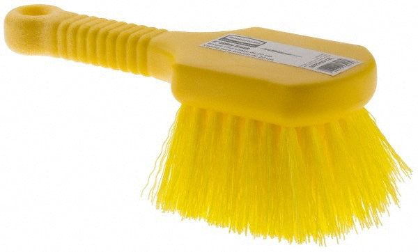 Rubbermaid FG9B2900YEL Scouring Brush Synthetic Bristles