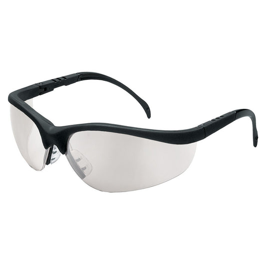 MCR Safety KD119 Safety Glasses Scratch-Resistant, Polycarbonate, Clear Mirror Lenses, Full-Framed
