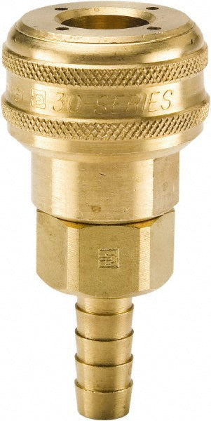Parker B30-5B Pneumatic Hose Coupling 1/4" Body Dia, Industrial Interchange