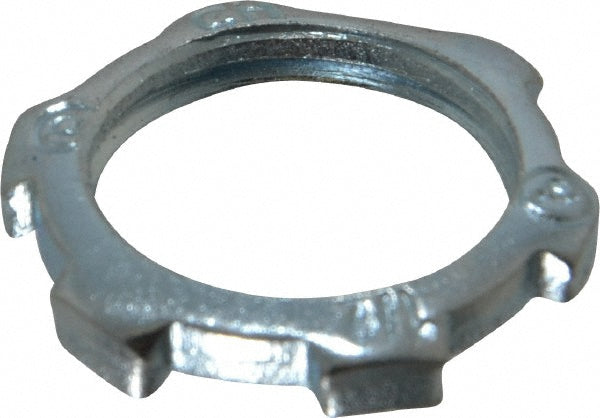 Cooper Crouse-Hinds 11 Conduit Locknut For Rigid & Intermediate (IMC), Steel, 1/2" Trade Size