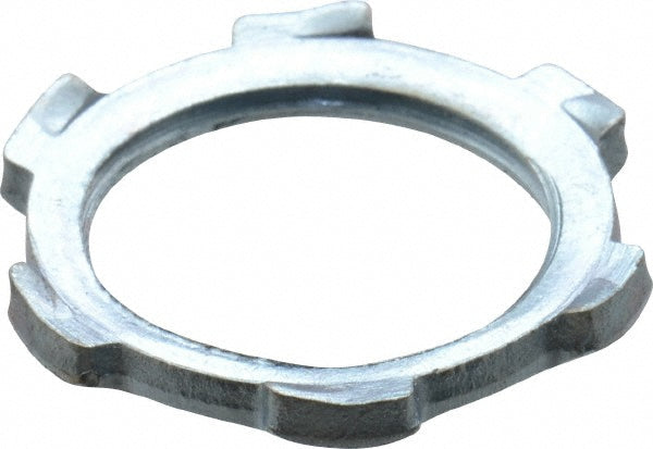 Cooper Crouse-Hinds 11X Conduit Locknut For Rigid & Intermediate (IMC), Steel, 1/2" Trade Size