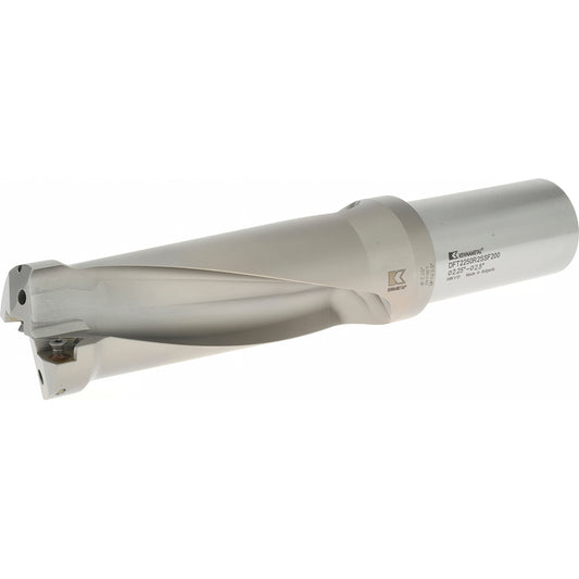 Kennametal 1528421 143mm Max Drill Depth, 2.5xD, 2-1/2" Diam, Indexable Insert Drill