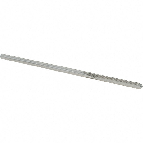 Alvord Polk 10181 Chucking Reamer 0.1170" Dia, 3-1/2" OAL, 7/8" Flute Length, Straight Flute, Straight-Cylindrical Shank, HSS