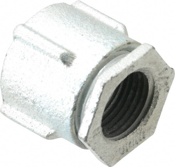 Cooper Crouse-Hinds 190M Conduit Coupling For Rigid & Intermediate (IMC), Malleable Iron, 1/2" Trade Size
