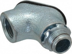 Cooper Crouse-Hinds 810 Conduit Elbow For Rigid & Intermediate (IMC), Malleable Iron, 1/2" Trade Size