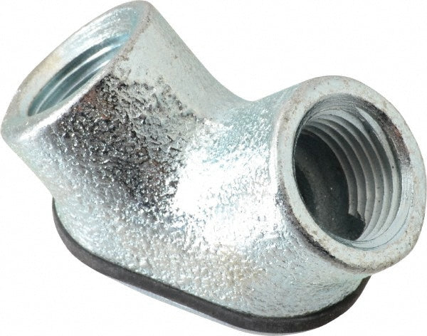 Cooper Crouse-Hinds 820 Conduit Elbow For Rigid & Intermediate (IMC), Malleable Iron, 1/2" Trade Size