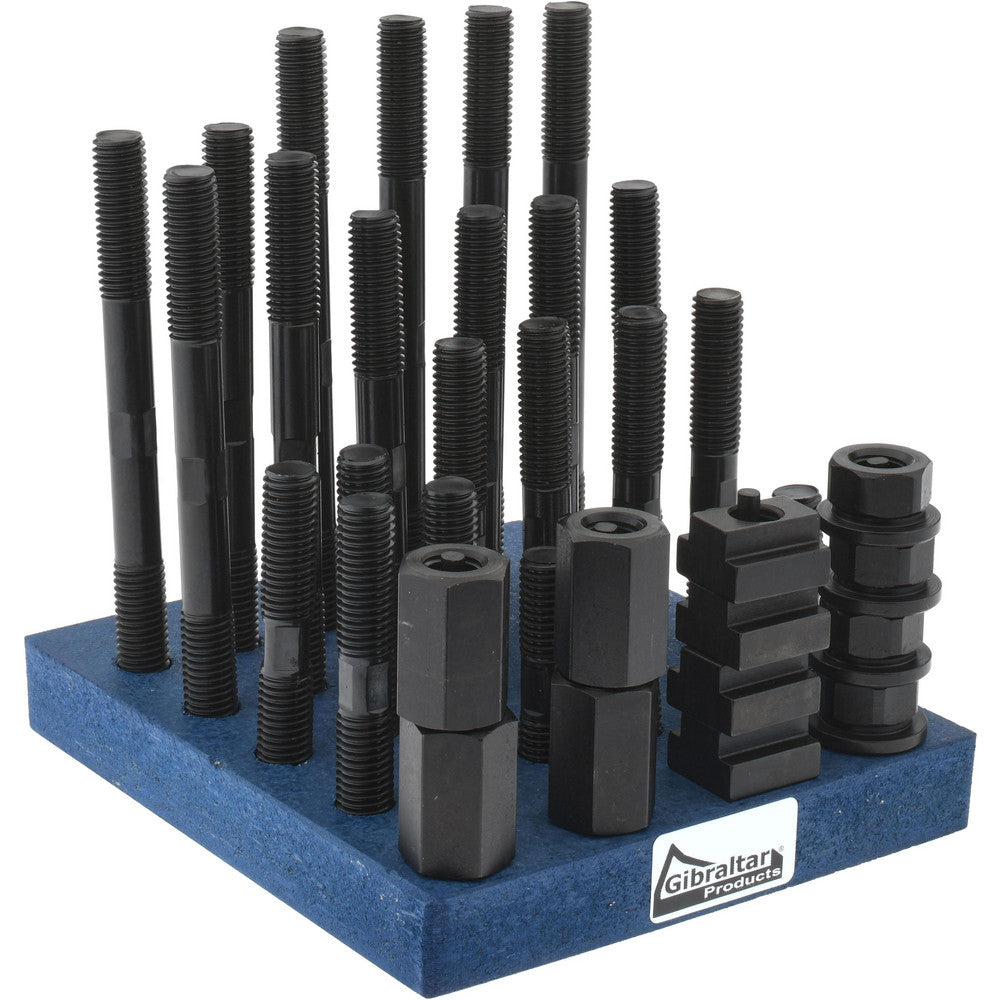 Gibraltar 20608G 38 Piece, 5/8-11 Stud, 11/16" T Slot, T Nut & Stud Kit