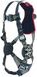 Miller RKNAR-QC/UBK Fall Protection Harnesses 400 lb, Arc Flash & Flame-Resistant Style, Size Large & X-Large