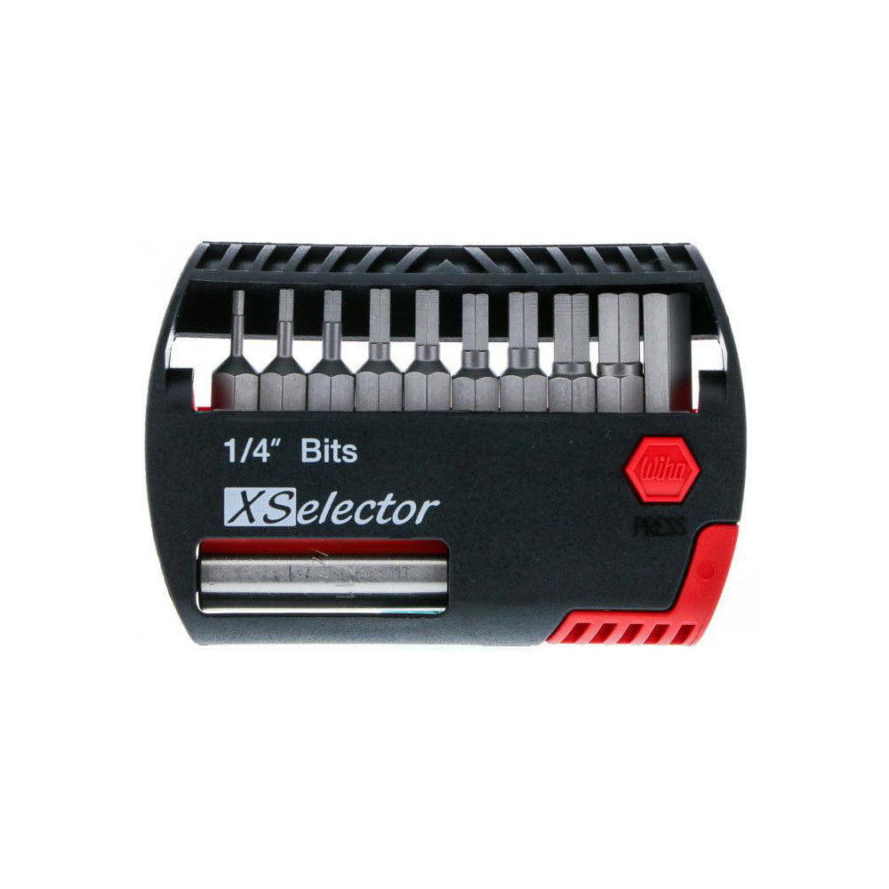 Wiha 79446 10 Piece Hex Drive Bit Set